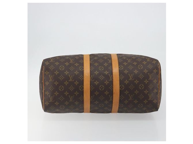 Louis Vuitton Keepall Monogram 45 Marrone - vista 4
