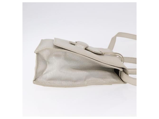 Loewe Barcelona Top handle Leather Argento - vista 3