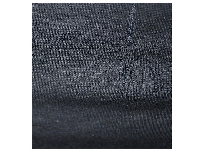 Red Valentino Schwarzes Kleid mit Rüschen Blau - Ansicht 5