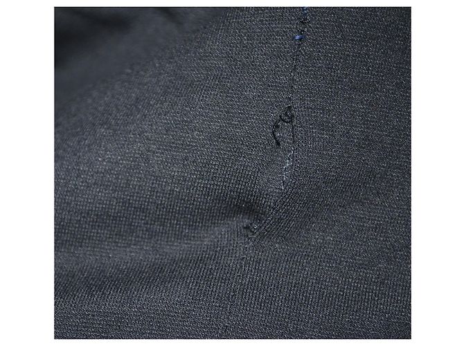 Red Valentino Schwarzes Kleid mit Rüschen Blau - Ansicht 6