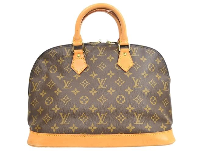Louis Vuitton Alma Monogram PM Marrone - vista 2