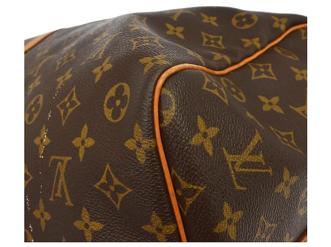 Louis Vuitton Keepall Bandoulière Monogram 60 Marrone - vista 4