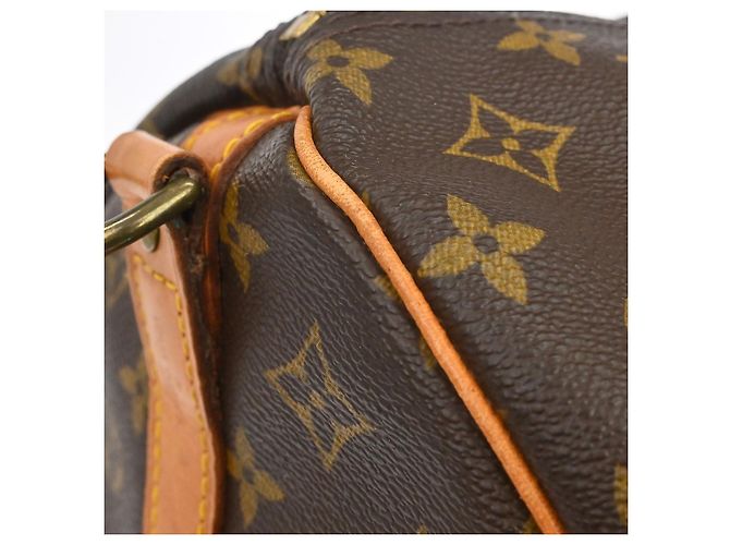 Louis Vuitton Keepall Bandoulière Monogram 60 Marrone - vista 7