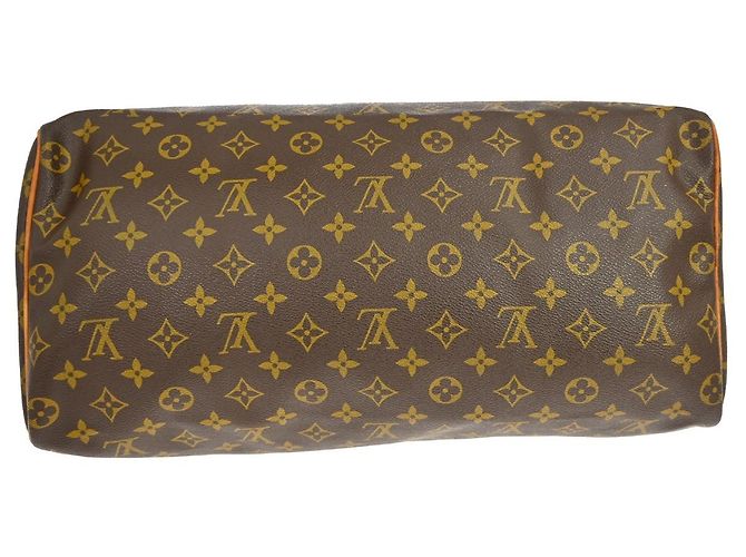 Louis Vuitton Speedy Monogram 40 Marrone - vista 3
