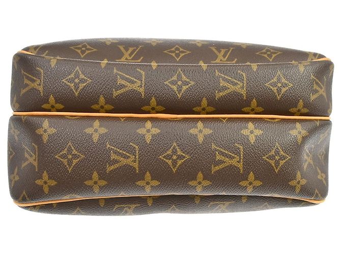 Louis Vuitton Reporter Monogram PM Marrone - vista 3