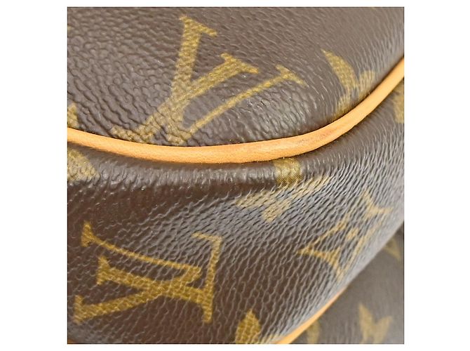 Louis Vuitton Reporter Monogram PM Marrone - vista 4