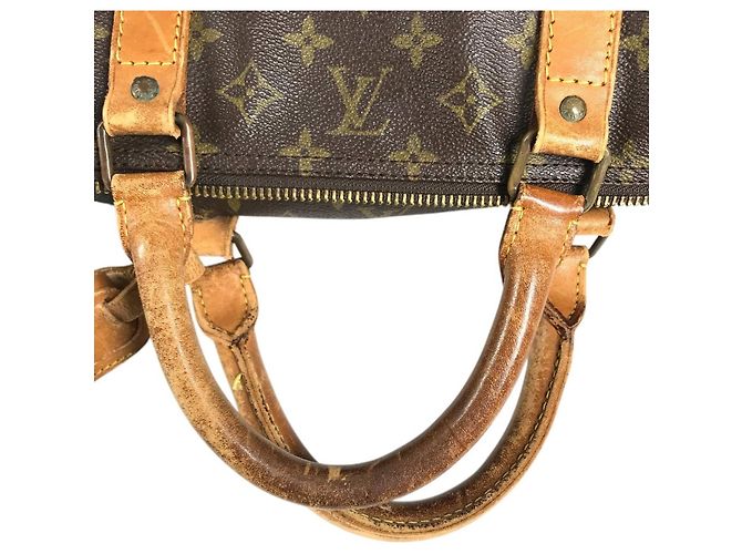Louis Vuitton Monogram Keepall 60 Braun Monogramm - Ansicht 12