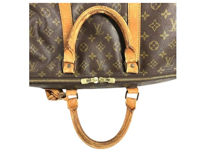 Louis Vuitton Monogram Keepall 60 Braun Monogramm - Ansicht 13