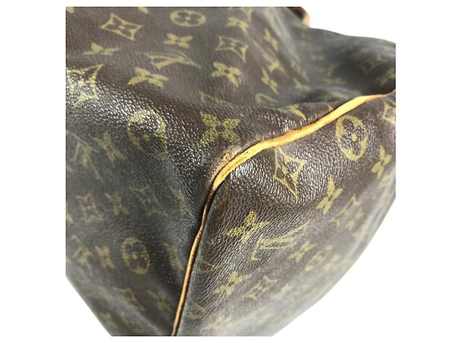 Louis Vuitton Monogram Keepall 60 Braun Monogramm - Ansicht 8