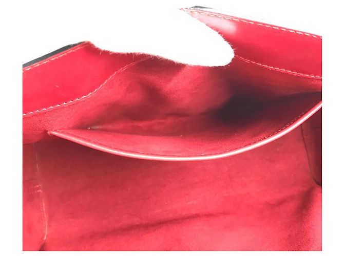 Borsa Tote Louis Vuitton Epi Duplex Rosso - vista 13