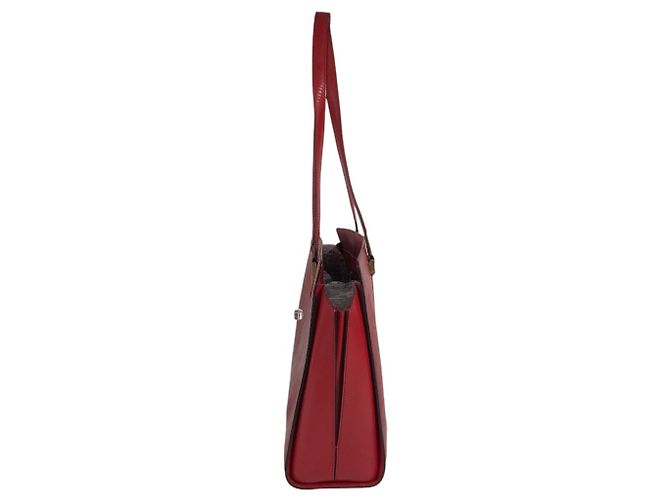 Borsa Tote Louis Vuitton Epi Duplex Rosso - vista 2