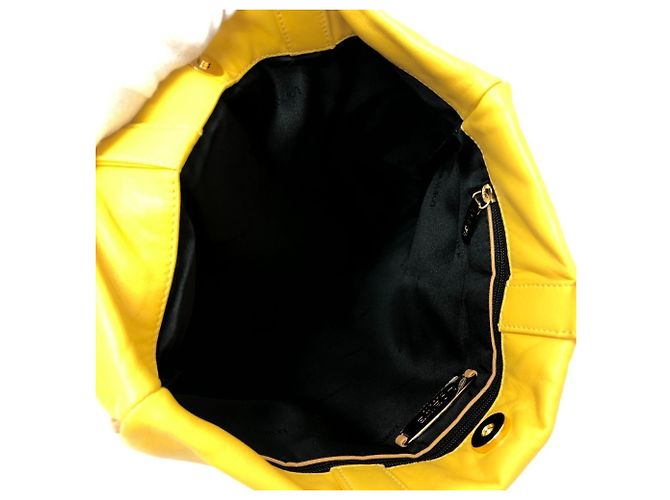 Borsa a mano in pelle gialla Loewe Giallo - vista 10