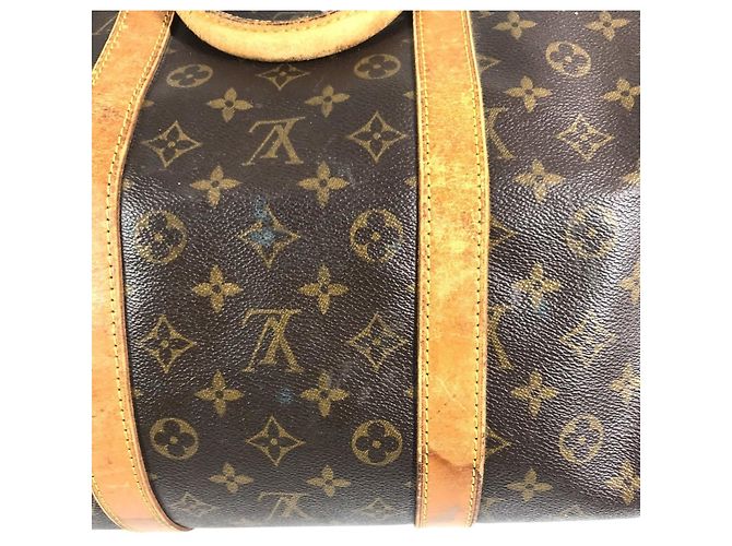 Louis Vuitton Monogram Keepall 55 Tasche Braun Monogramm - Ansicht 11
