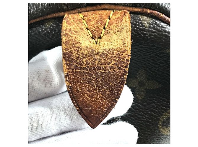 Louis Vuitton Monogram Keepall 55 Tasche Braun Monogramm - Ansicht 18