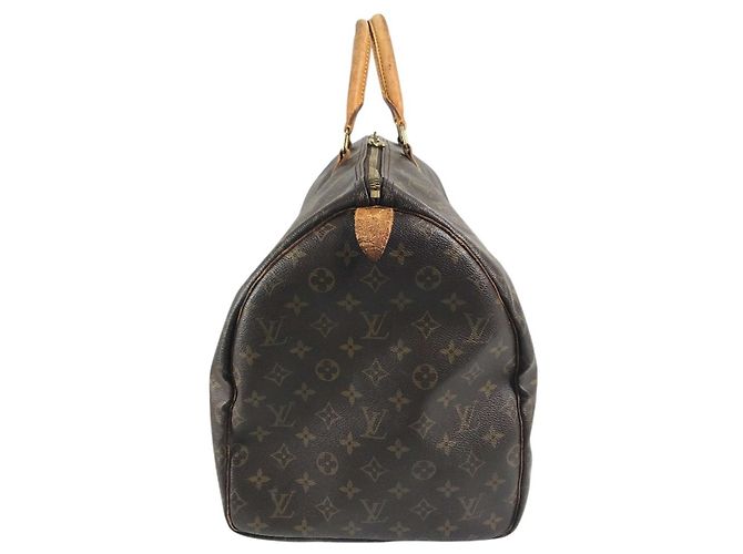 Louis Vuitton Monogram Keepall 55 Tasche Braun Monogramm - Ansicht 3