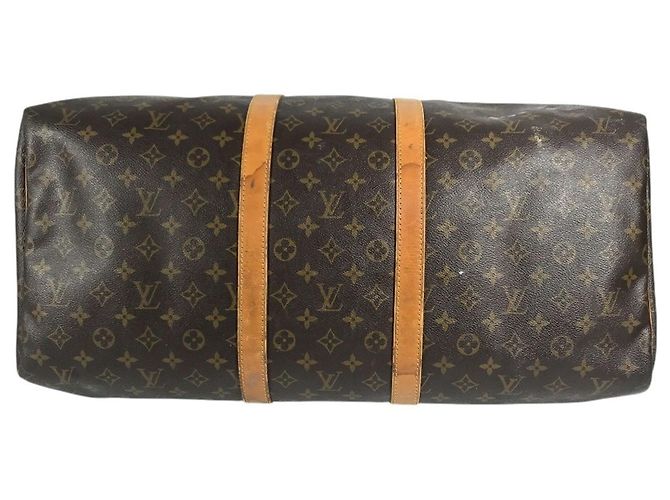 Louis Vuitton Monogram Keepall 55 Tasche Braun Monogramm - Ansicht 5