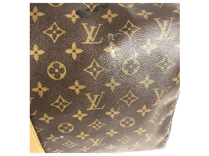 Louis Vuitton Monogram Keepall 55 Tasche Braun Monogramm - Ansicht 7