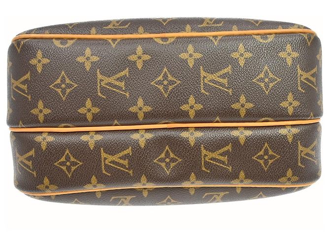 Louis Vuitton Reporter Monogram PM Marrone - vista 3