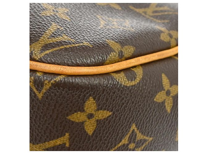 Louis Vuitton Reporter Monogram PM Marrone - vista 4