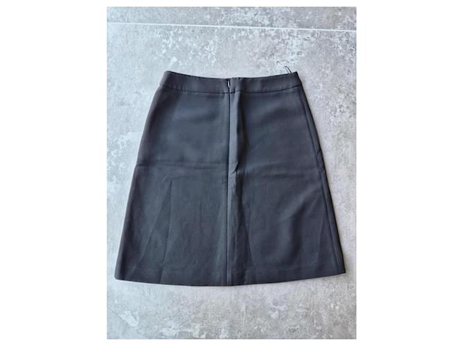Prada schwarzer gerader Rock - Ansicht 4