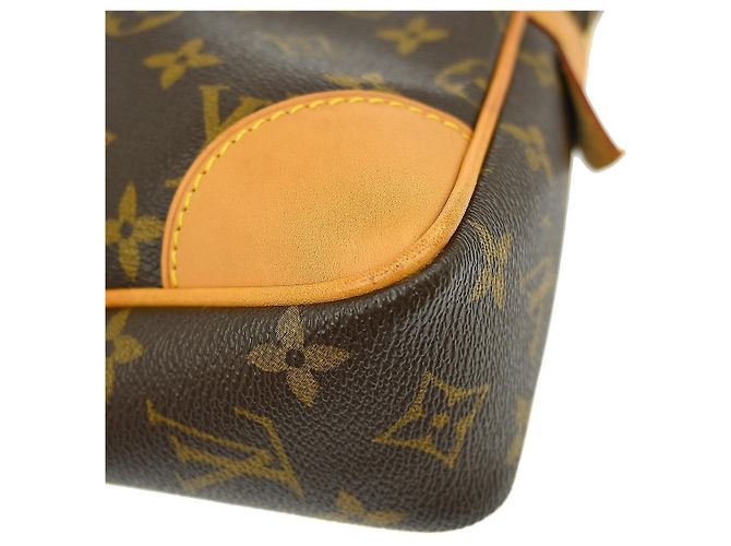Louis Vuitton Porte-Documents Voyage Monogram MM Marrone - vista 4