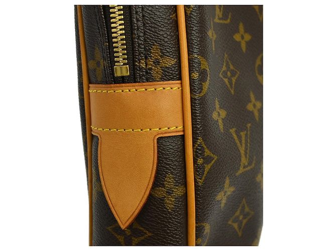 Louis Vuitton Porte-Documents Voyage Monogram MM Marrone - vista 6