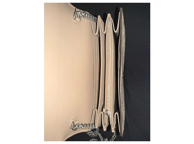 Gucci Cartera con cadena Dionysus en lona GG Supreme Castaño Beige - vista 5