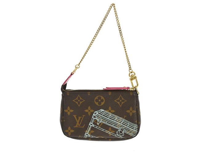 Louis Vuitton Mini Pochette Limited Marrone - vista 2