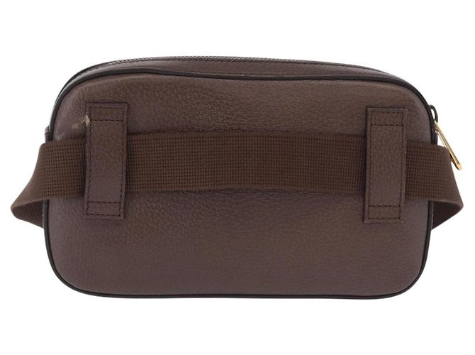 Cinto Gucci Aria 100th Anniversary em couro estampado Marrom - vista 2