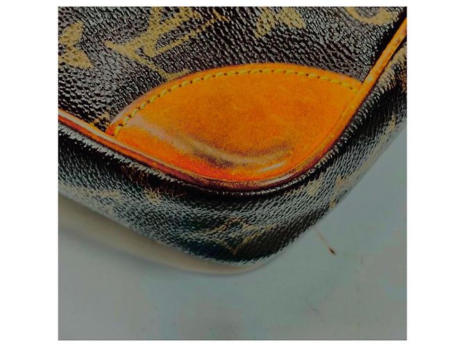Pochette Louis Vuitton Monogramme Marrone - vista 19