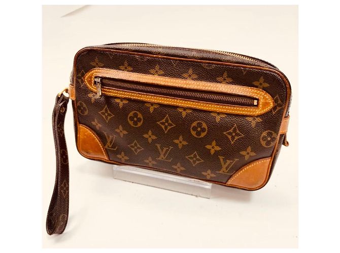 Pochette Louis Vuitton Monogramme Marrone - vista 2
