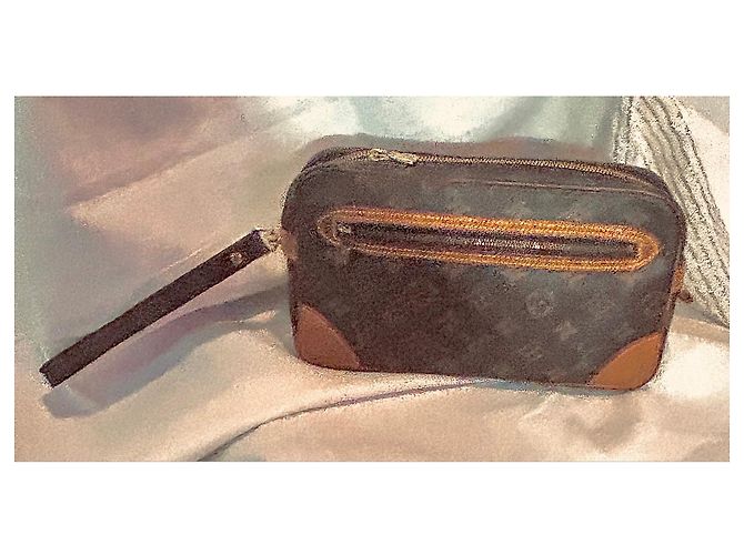 Pochette Louis Vuitton Monogramme Marrone - vista 20