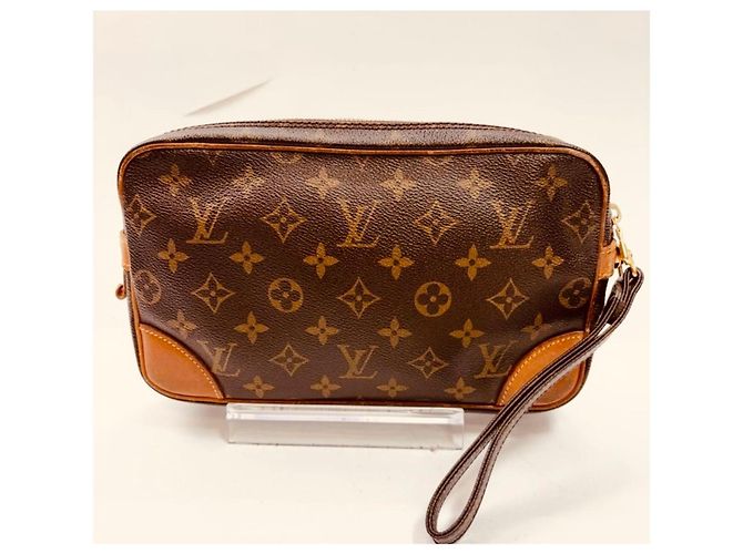 Pochette Louis Vuitton Monogramme Marrone - vista 3