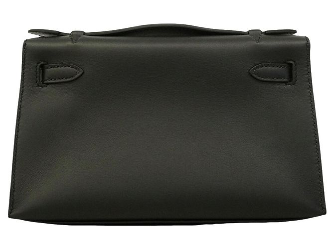 Hermès Borsa Hermes Pochette Kelly Swift Nero - vista 10