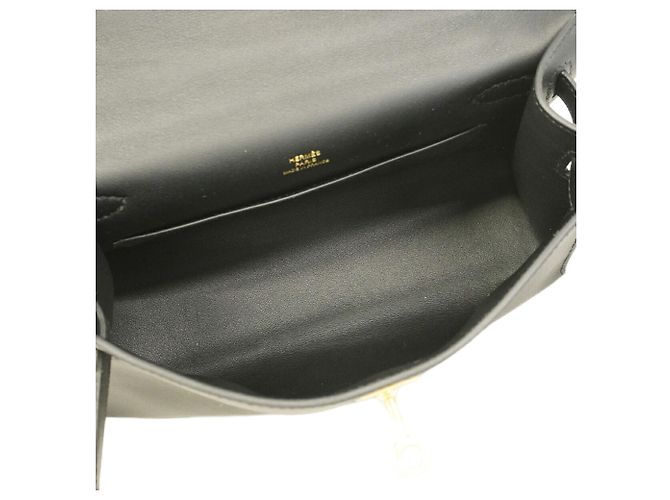 Hermès Borsa Hermes Pochette Kelly Swift Nero - vista 4