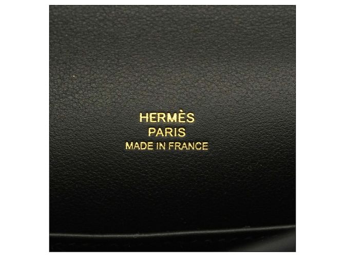 Hermès Borsa Hermes Pochette Kelly Swift Nero - vista 5