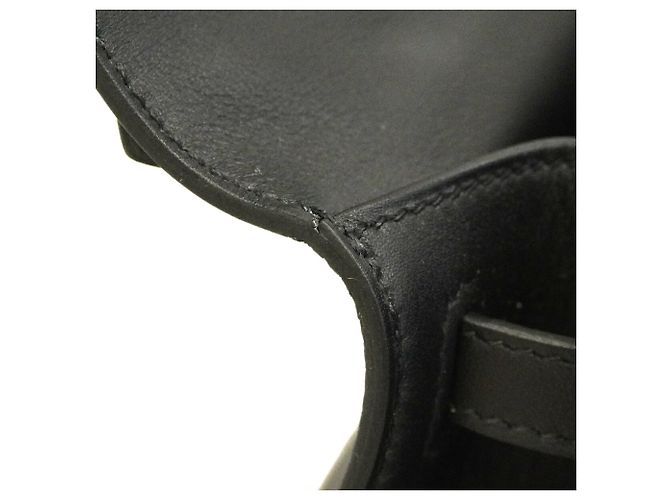 Hermès Borsa Hermes Pochette Kelly Swift Nero - vista 6