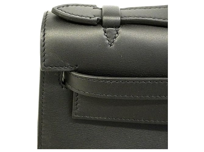 Hermès Borsa Hermes Pochette Kelly Swift Nero - vista 9