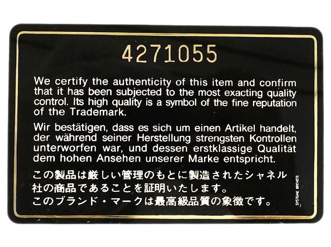 Chanel Triple Coco Shopper aus Kaviarleder Schwarz - Ansicht 12