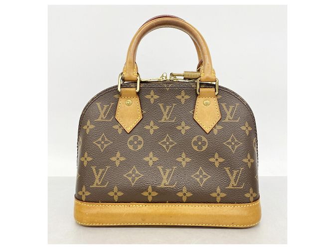Borsa Louis Vuitton Alma BB Monogram Marrone - vista 12