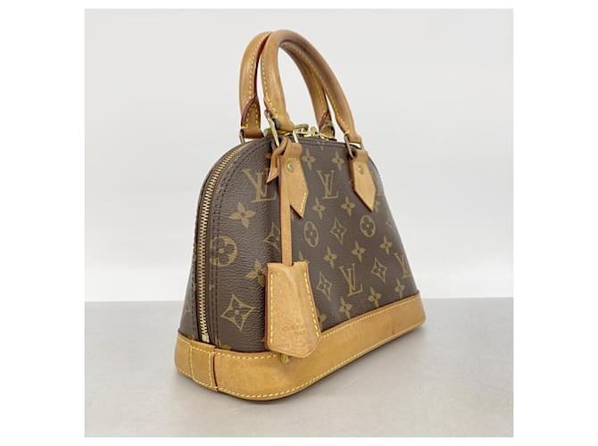 Borsa Louis Vuitton Alma BB Monogram Marrone - vista 2
