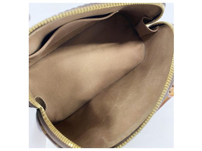 Borsa Louis Vuitton Alma BB Monogram Marrone - vista 4