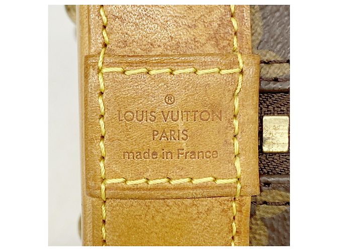 Borsa Louis Vuitton Alma BB Monogram Marrone - vista 5