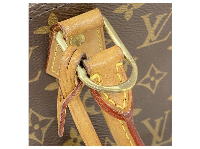 Borsa Louis Vuitton Alma BB Monogram Marrone - vista 9