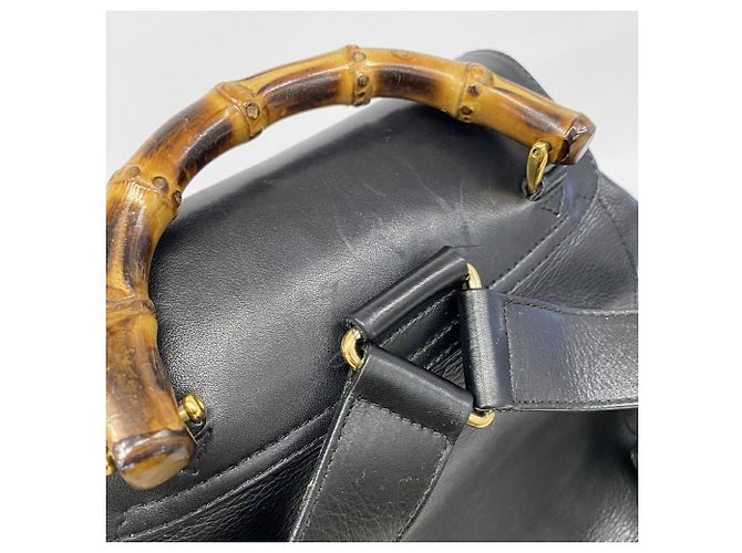 Zaino Gucci Bamboo Nero - vista 10