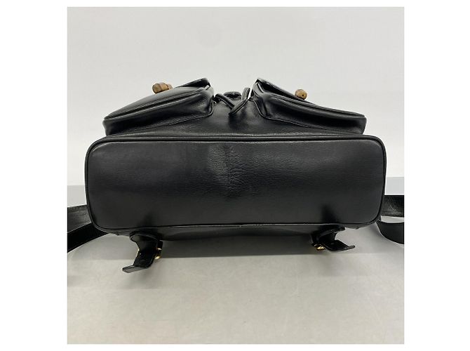 Zaino Gucci Bamboo Nero - vista 3