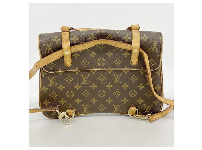 Louis Vuitton Monogram Marelle Sac Add Backpack Marrone - vista 13