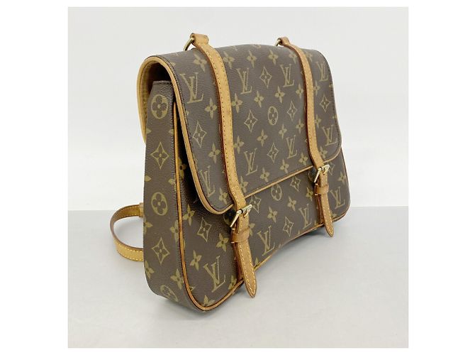 Louis Vuitton Monogram Marelle Sac Add Backpack Marrone - vista 2