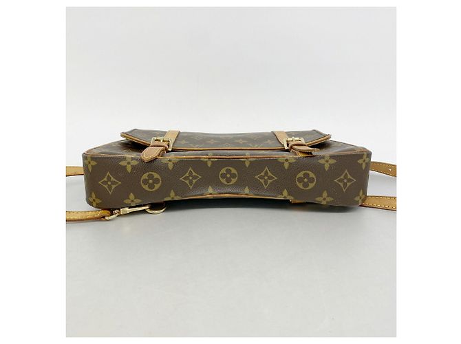 Louis Vuitton Monogram Marelle Sac Add Backpack Marrone - vista 3