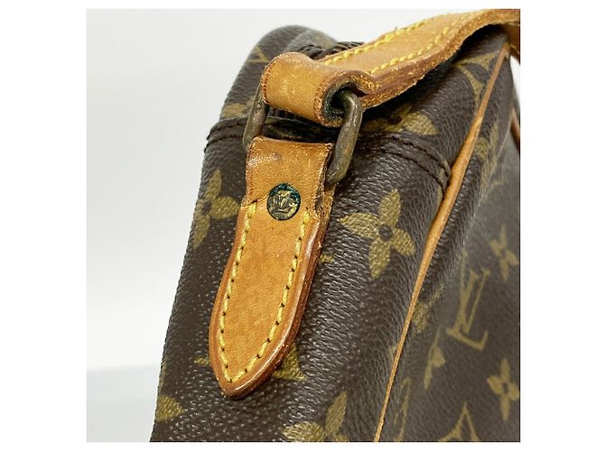 Borsa a tracolla Louis Vuitton Monogram Trocadero 27 Marrone - vista 6